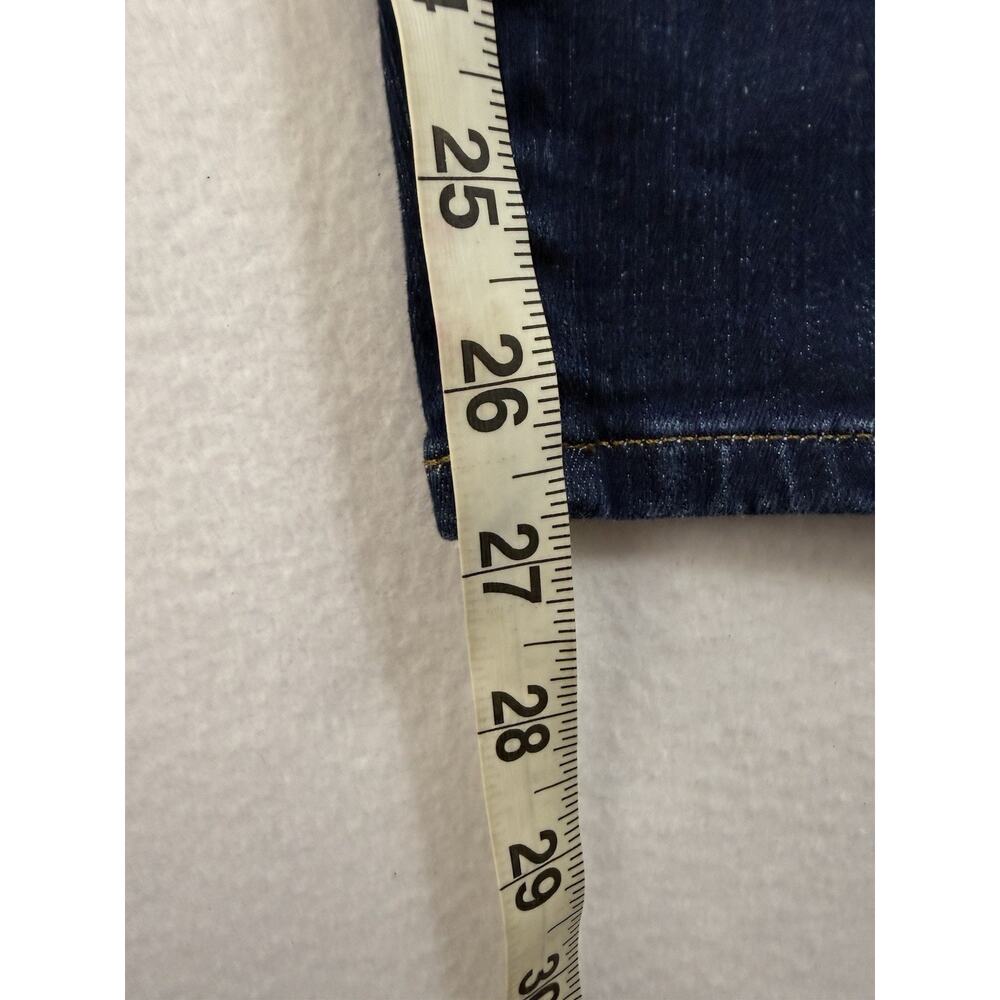NYDJ Skinny Jeans Size 12 Dark Wash Lift Tuck Stretch Denim - Picture 6 of 7